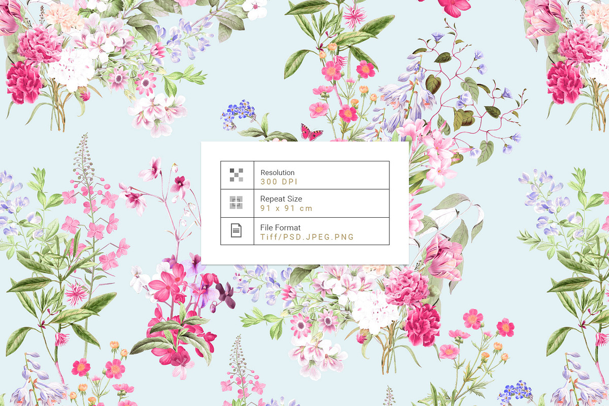 Florecer, Ultimate SS2026 Prints!, a Pattern Graphic by Pink Linen (Photo 3 of 14)