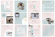 Mystic Instagram Bundle, a Social Media Template by Marketing Templates Co. (Thumbnail 2 of 21)