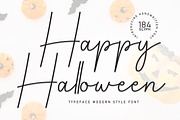 Happy Halloween | Script Font, a Handwritten Font by Scratchones (Thumbnail 1 of 7)