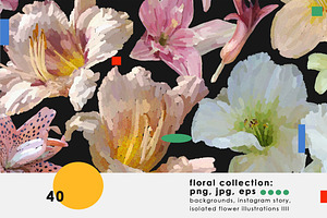 Vintage Flowers Collection