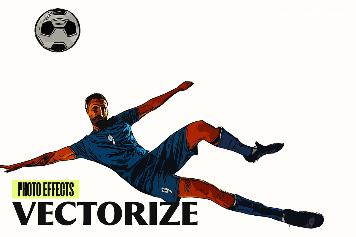 Vectorize Photo Effect, a Layer Style Add-On by dokudokunomi