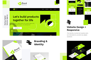 Startup Brand Indentity & Website