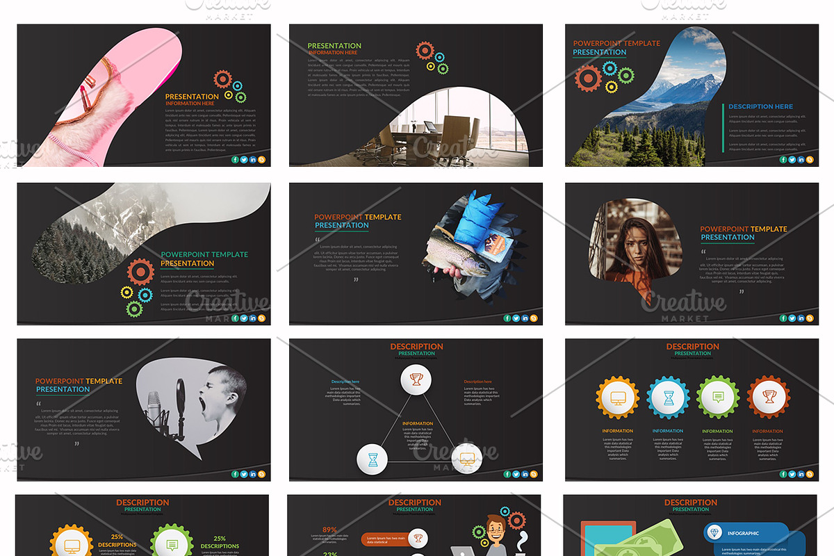 One-Day Powerpoint Presentation, a Presentation Template by Graphicgo ...