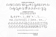Outline | Script Font, a Handwritten Font by Scratchones (Thumbnail 7 of 9)