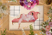 BRIDGET | Floral Frame Mockups SET, a Household Mockup by SoleilHomeMockups (Thumbnail 2 of 12)