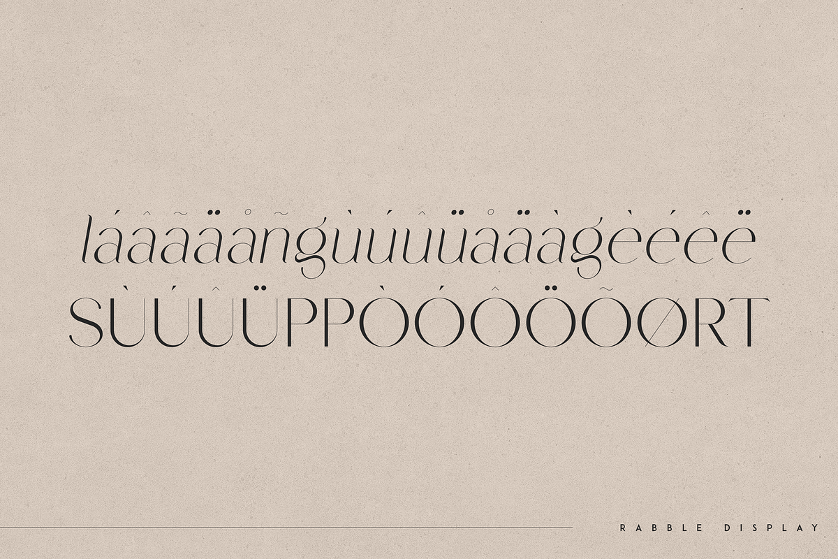 Rabble - display typeface, a Serif Font by Only Fonts (Photo 9 of 10)
