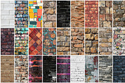180 Brick Seamless Patterns, a Pattern Graphic by mkStudioLab (Thumbnail 6 of 7)