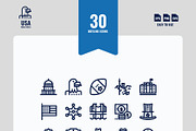 USA (United States) 90 Icons, an Icon by Foxyard studio (Thumbnail 2 of 4)