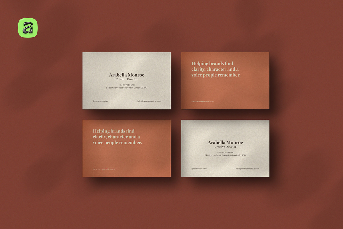 EU Business Card Mockups—Affinity v3, a Books & Magazine Mockup by Sasha Lantukh (Photo 4 of 17)