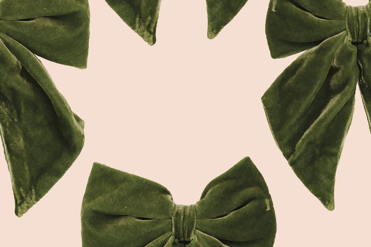 Green Bow Collection Seamless (9), a Pattern Graphic by Amy Lynn Grover (Photo 5 of 9)