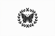 Butterfly Silhouette Vector Bundle, an Illustration by jahid234 (Thumbnail 7 of 9)