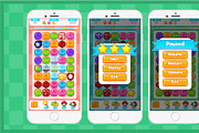 Cute Candy - Match Three Game Assets, an Illustration by pzUH (Thumbnail 5 of 5)