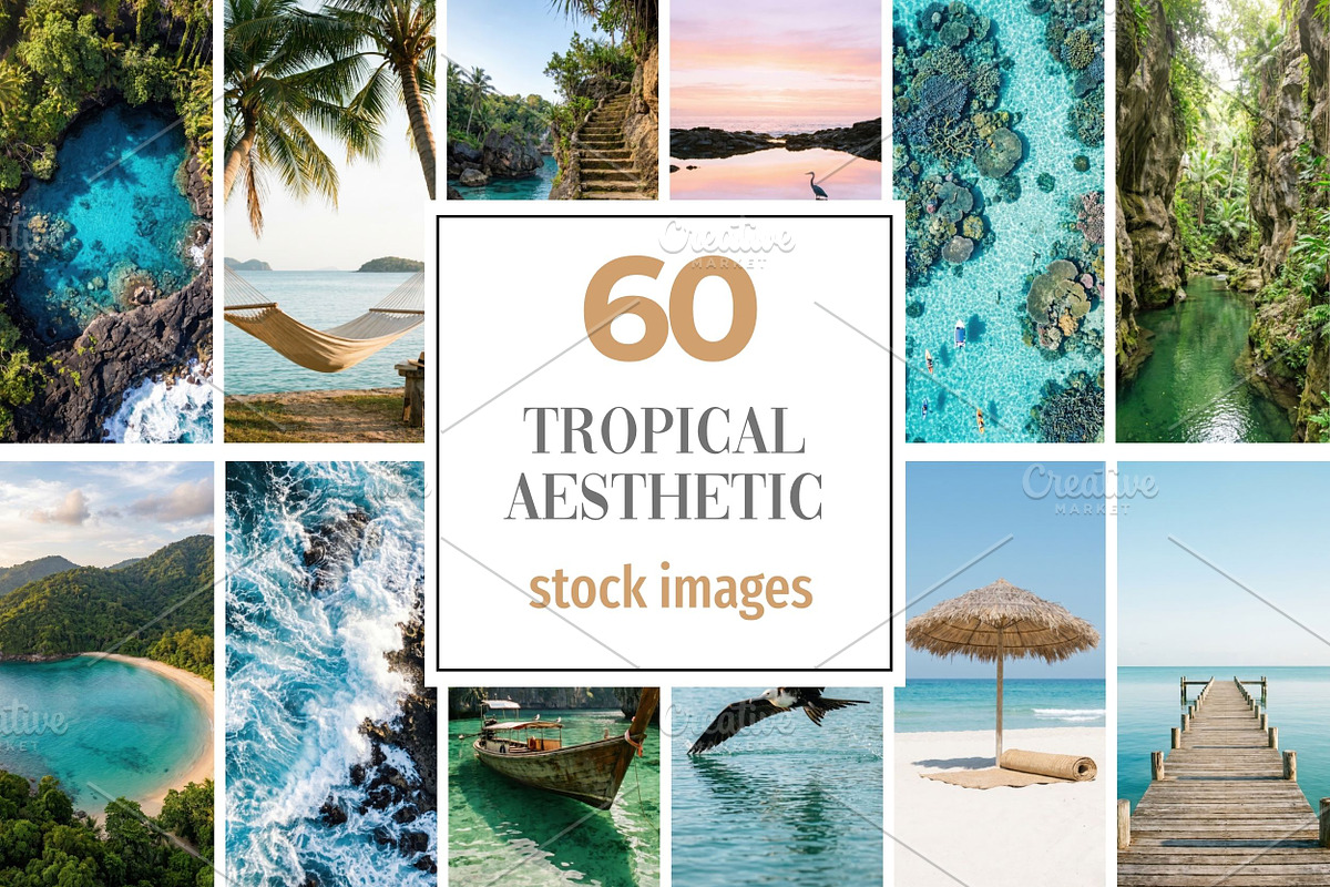 Tropical Ocean Stock Photos, a Nature Photo by Selenique Studio (Photo 1 of 9)