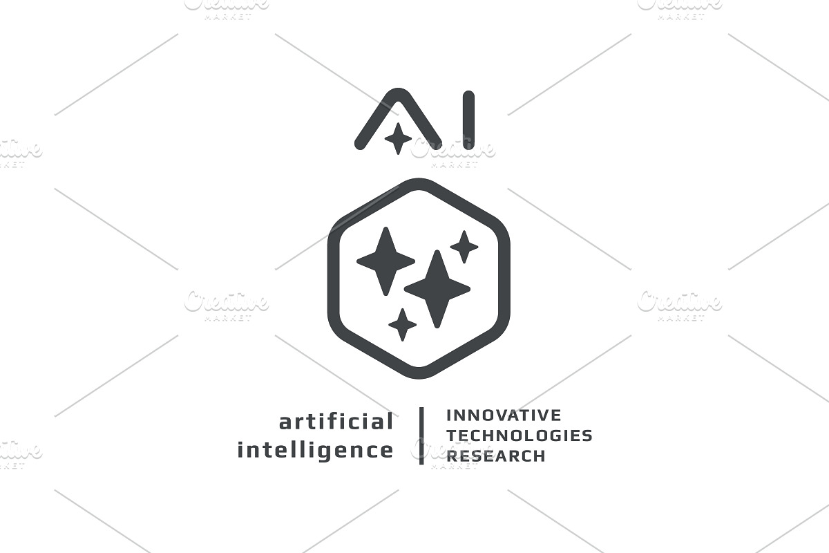 Hexagon Artificial Intelligence Logo, a Branding & Logo Template by Design_Planet (Photo 1 of 3)