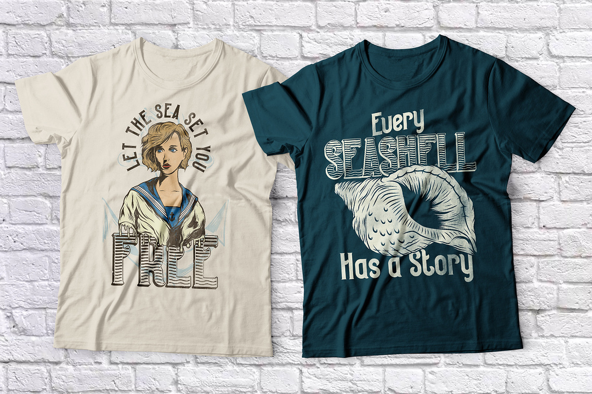 Seaman Label Font, a Symbol Font by VozzyStock (Photo 8 of 11)