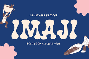Food Imaji - Coffee Shop Logo Font
