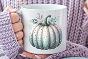 Watercolor Autumn Pumpkin Clipart, an Illustration by Rose Art (Thumbnail 5 of 7)
