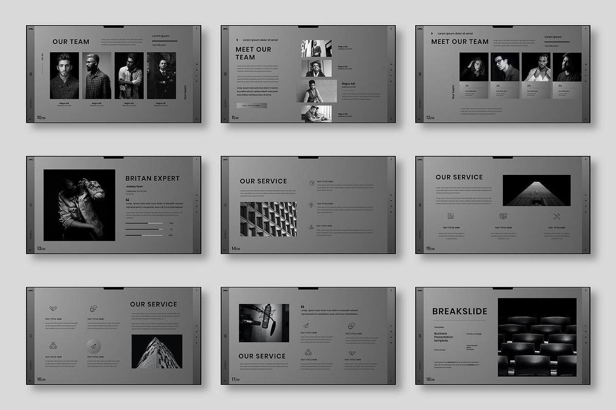 Britan - Business Google Slide Templ, a Presentation Template by Dens Creative Studio (Photo 3 of 6)