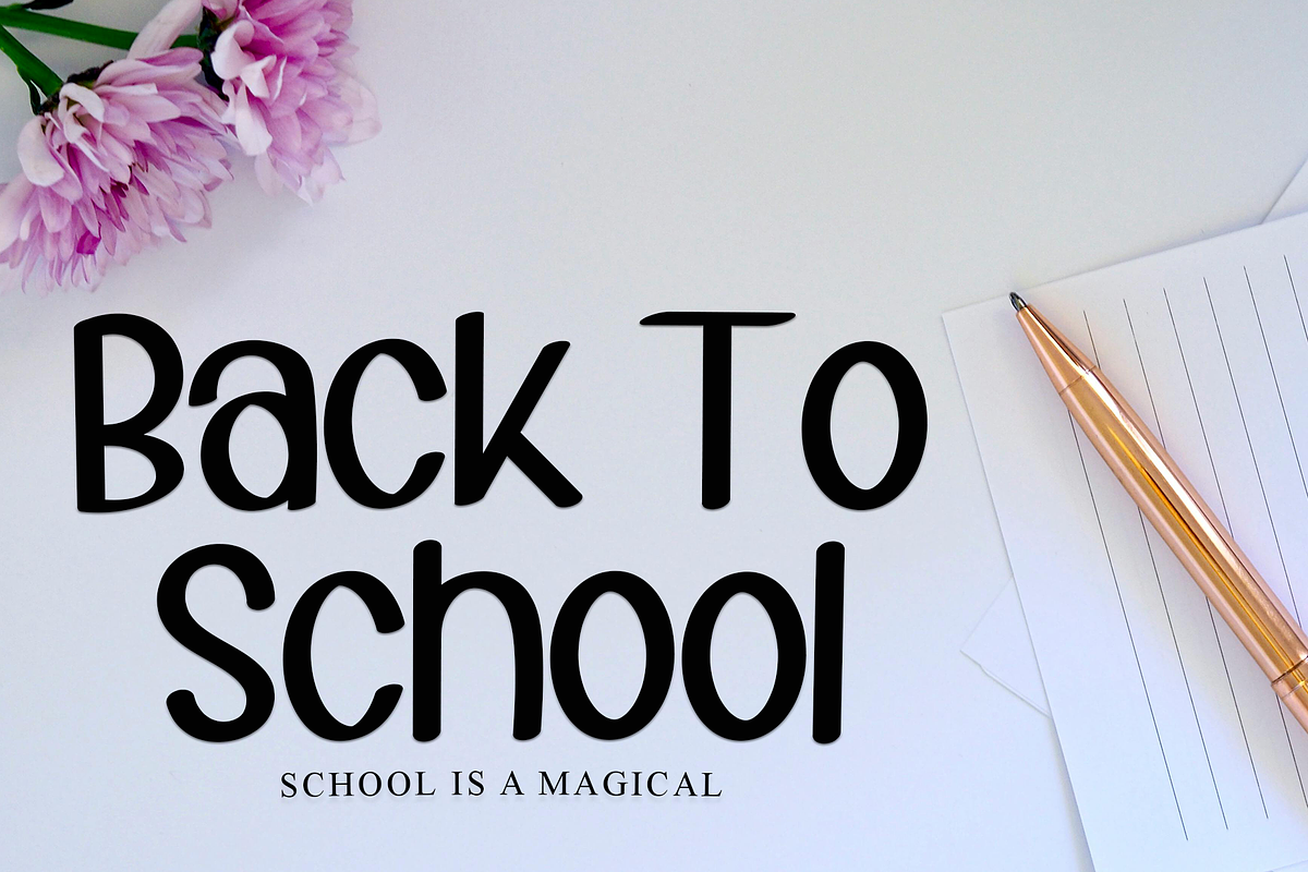 Daisy School, a Serif Font by InermediaSTUDIO (Photo 5 of 7)
