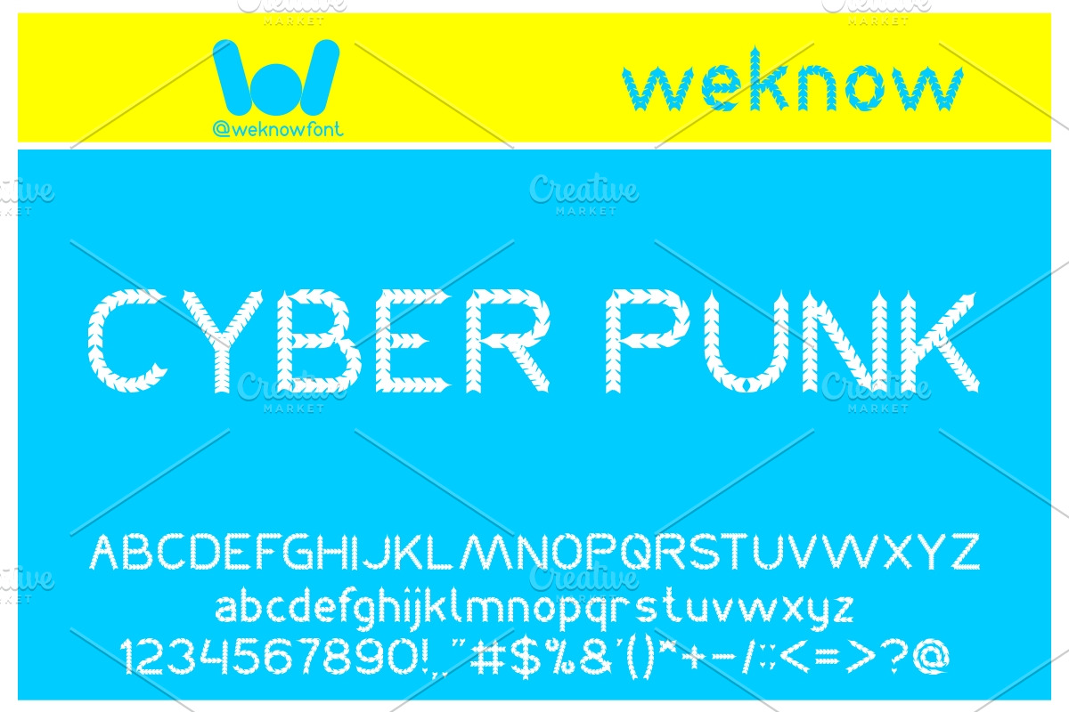 Black arrow font, a Font by weknow (Photo 3 of 5)