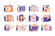 Blockchain Vector Illustration Pack, a Finance Illustration by Vector Portal (Thumbnail 4 of 6)