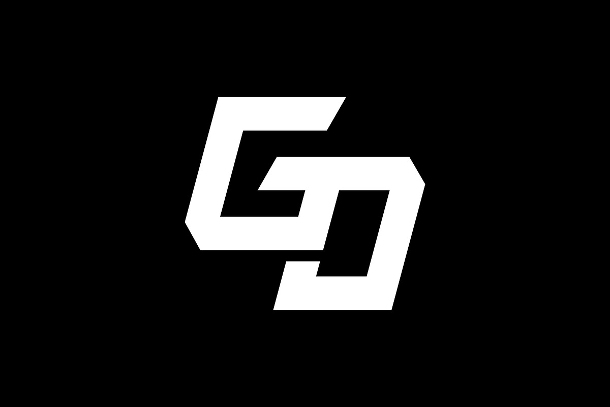 GD Monogram Logo, a Branding & Logo Template by kidzdsgn (Photo 1 of 2)