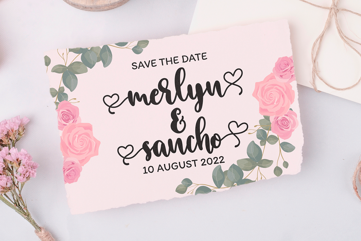 Smurs | Love Font, a Script Font by BearyType Studio (Photo 5 of 8)