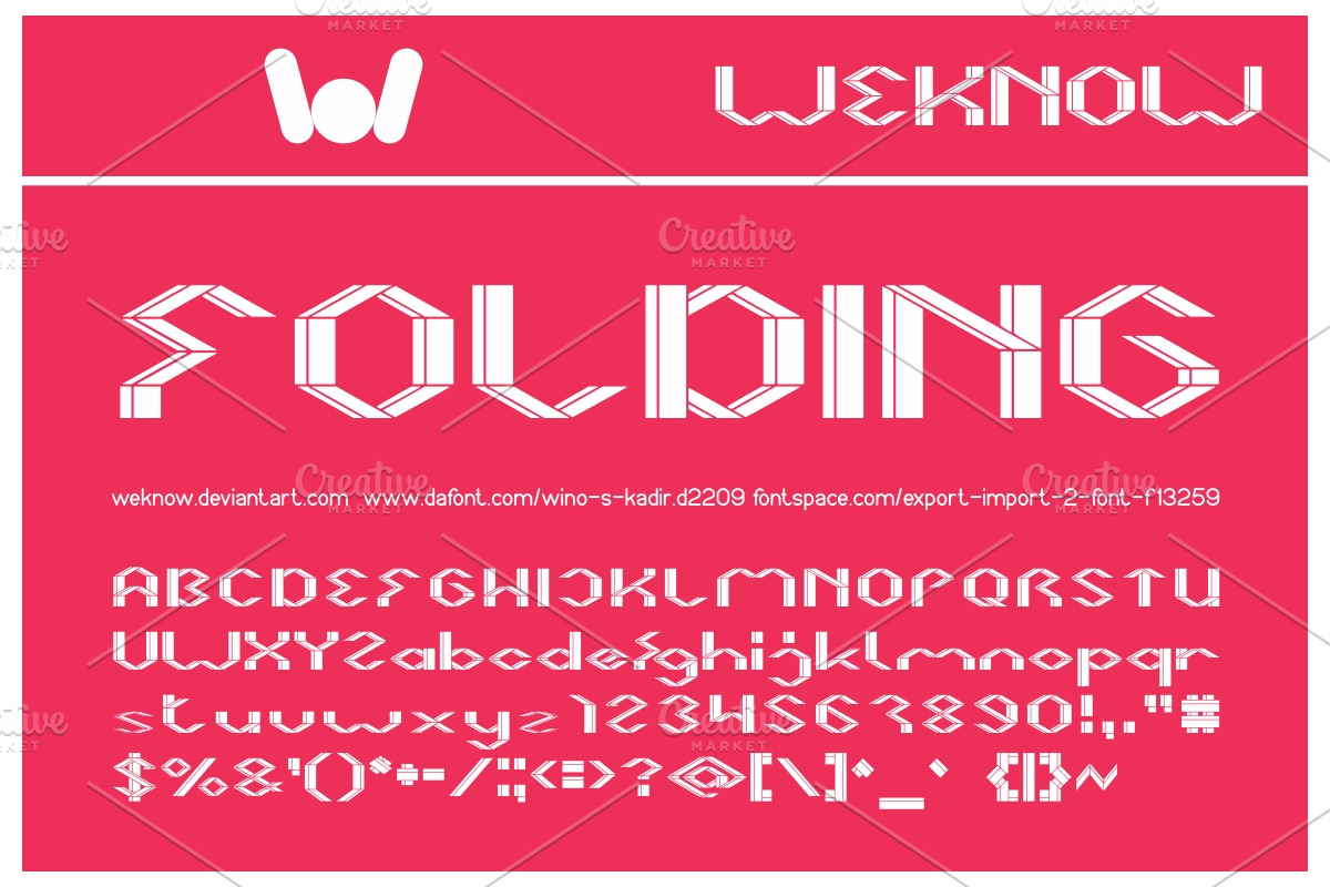 card board font preview 4