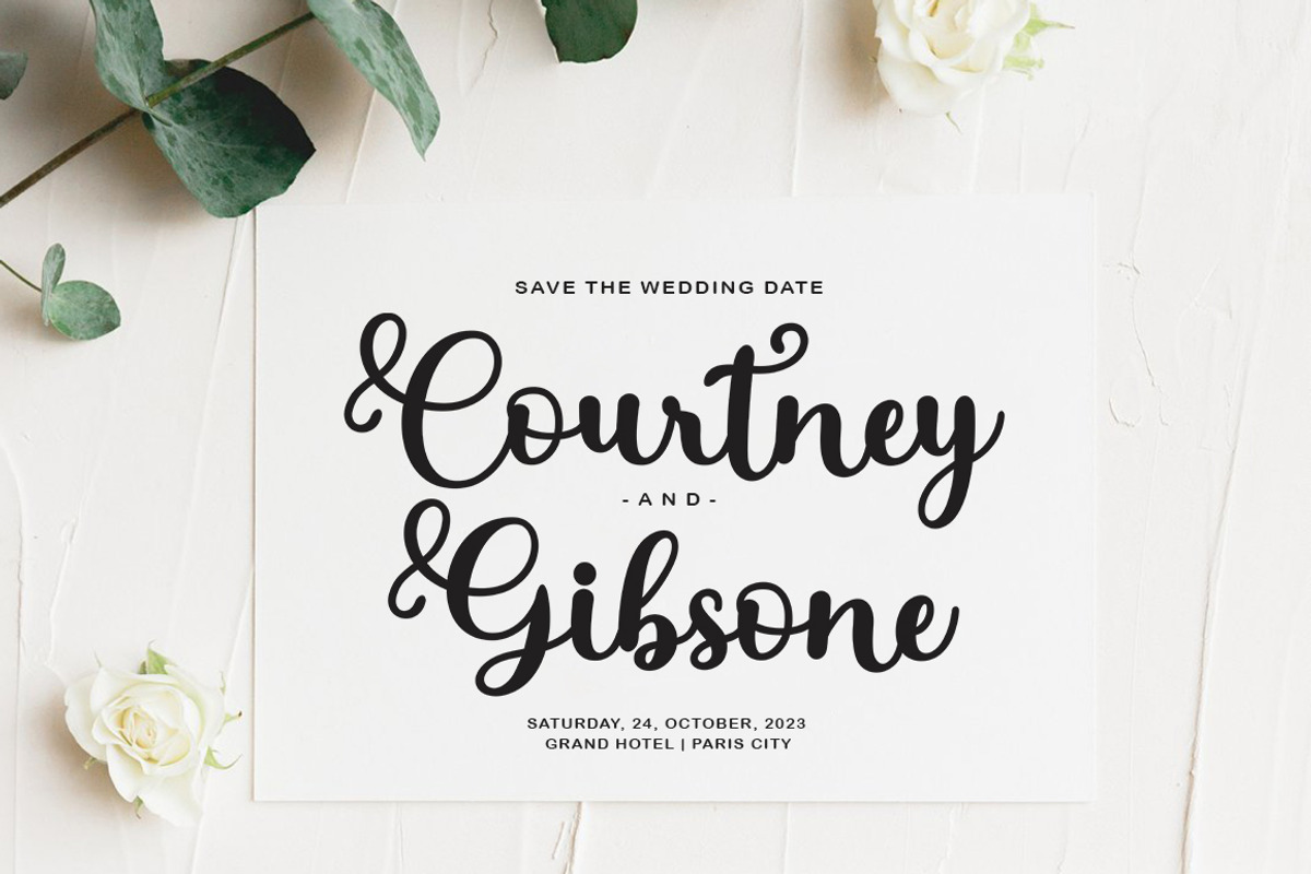 Stylish Script, a Script Font by Bosstype Studio (Photo 2 of 7)