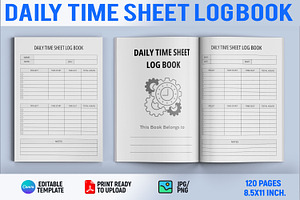 Daily Time Sheet Log Book