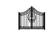 Ornate Iron Gate SVG Bundle, an Illustration by Designs_River (Thumbnail 4 of 31)