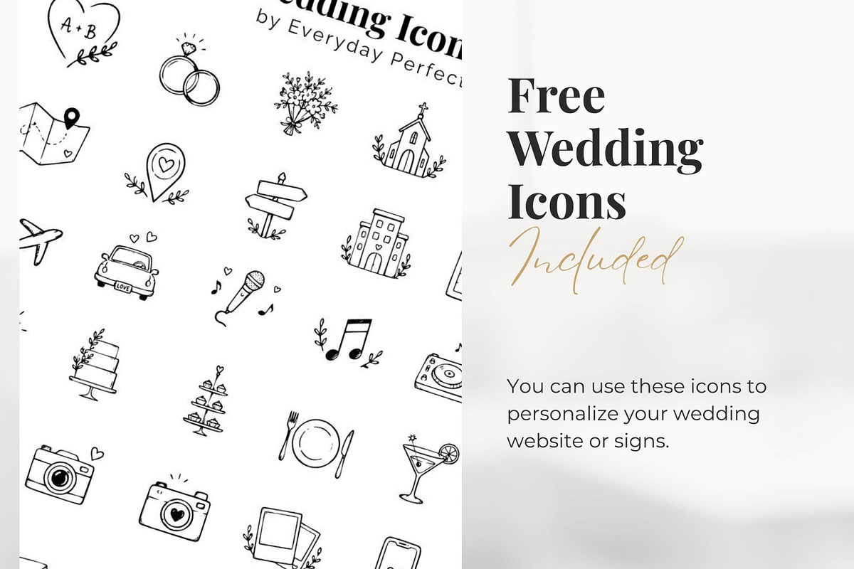 Beige Wedding Website Invitation, a Landing Page Template by Everyday Perfection (Photo 11 of 13)