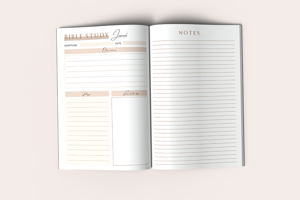 Bible Study Journal, a Templates & Theme by KDPISH (Photo 3 of 4)