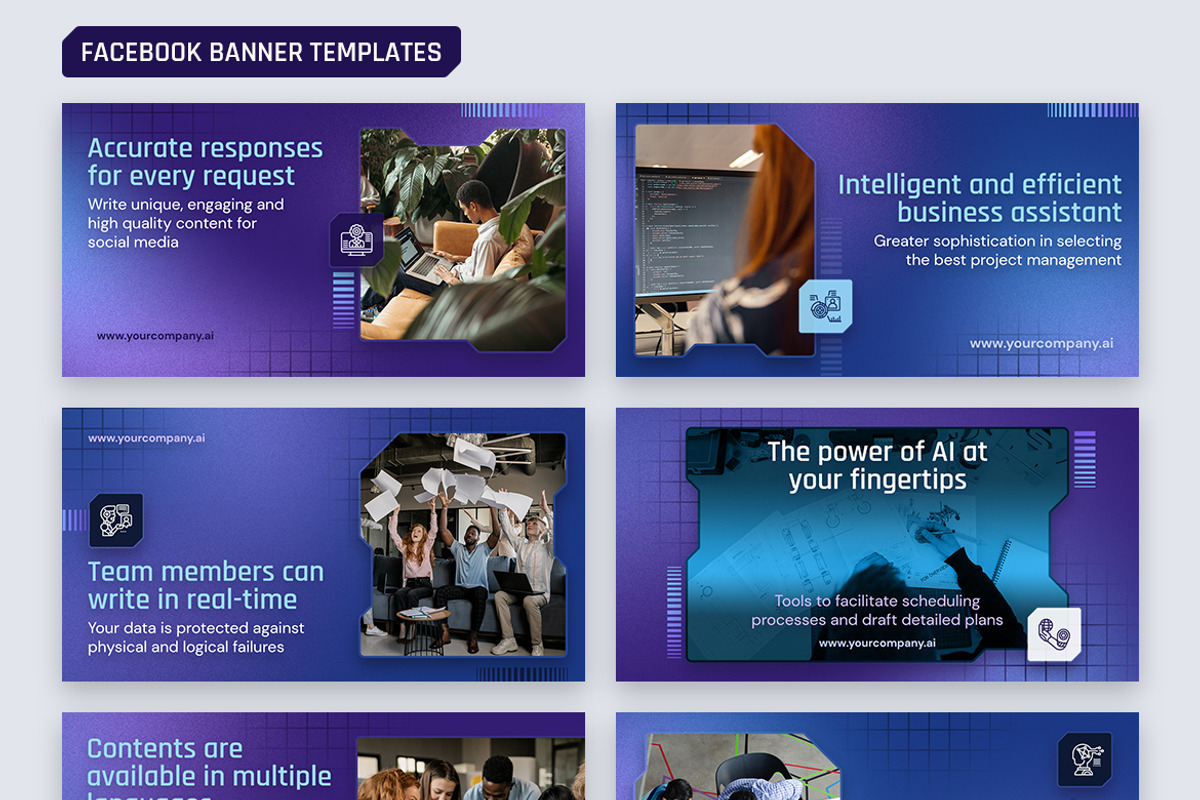 Artificial Intelligence Kit, a Social Media Template by Brandify Studio (Photo 4 of 7)