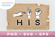 ASL SVG Bundle Sublimation Sign Font, an Education Illustration by InkCloudDesign (Thumbnail 21 of 23)