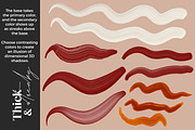 Dual Color Brushes for Procreate, a Brush Add-On by AJ Brushes (Thumbnail 6 of 8)