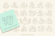 Whimsical Cafe & Bakery Branding Kit, a Branding & Logo Template by Vasya Kobelev (Thumbnail 6 of 19)