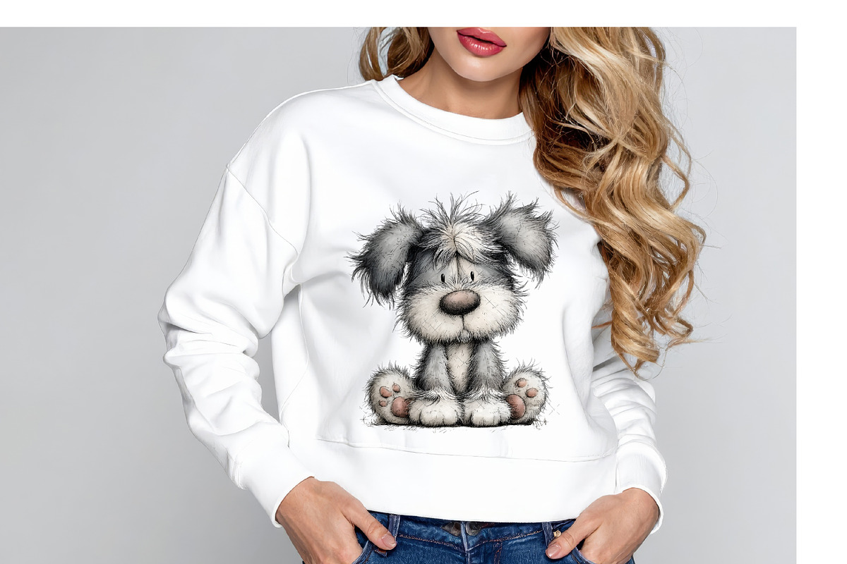 Whimsical Funny Dogs Clipart Bundle, an Illustration by GatewayDesign (Photo 4 of 6)