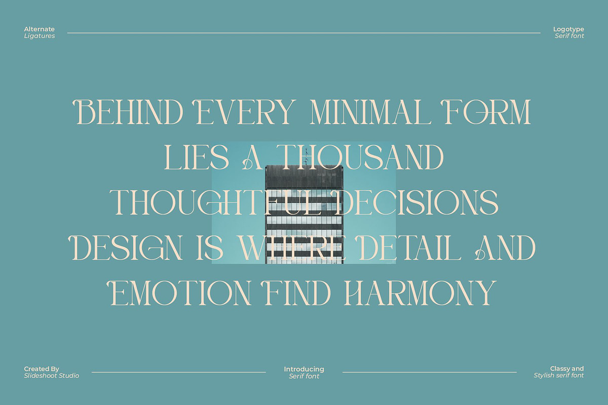 Eiden || Modern Serif Font, a Serif Font by Idea Studio (Photo 5 of 11)