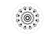 Ornamental Black White Mandala Pack, a Decorative Illustration by NJ Himel (Thumbnail 9 of 103)
