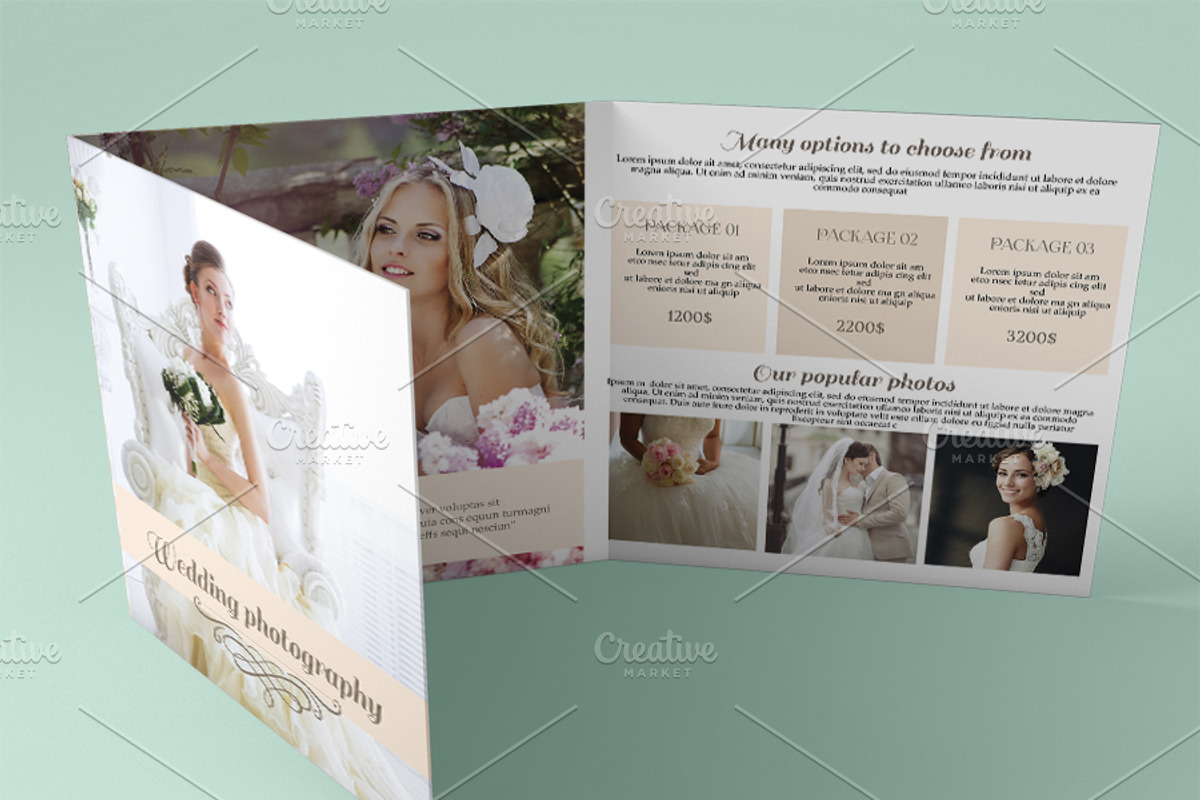Photography trifold pricing guide, a Flyer Template by annago (Photo 1 of 4)