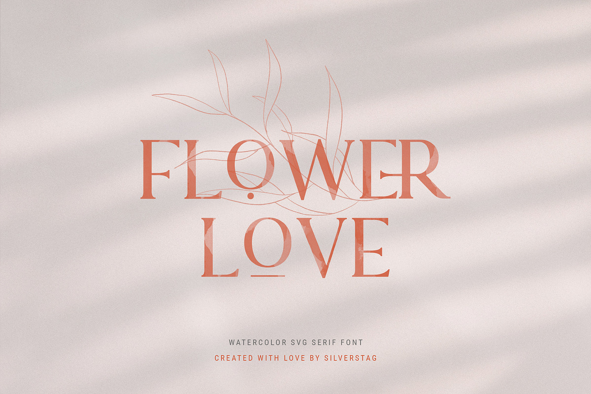 Lovers SVG Serif Font & Extras, a Serif Font by SilverStag Type Foundry (Photo 10 of 22)