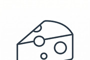 Food Beverage Icon Pack, an Outline Icon by adenpinkstore (Thumbnail 4 of 18)