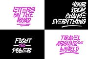 Black Finger Brush Font, a Blackletter Font by Rochart (Thumbnail 5 of 15)