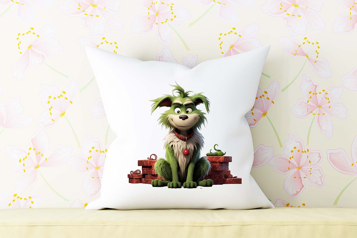 Green Monster Clipart High Quality, an Illustration by Moon Studio (Photo 7 of 10)