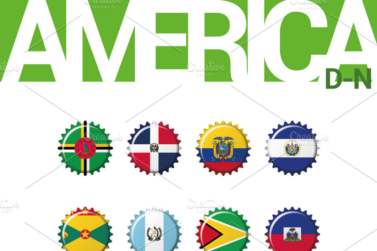 204 Flags of the World Bottlecap Ed., an Icon by asantosg (Photo 7 of 17)