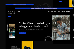 Oliver Squarespace Template