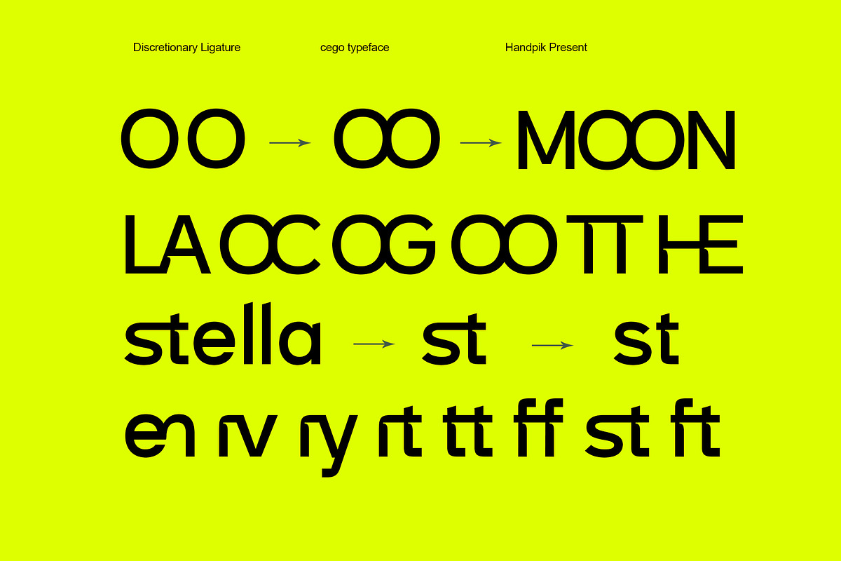 Cego, a Sans Serif Font by INKSUN™ (Photo 11 of 12)