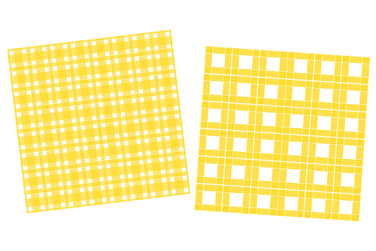 Yellow Buffalo plaid pattern, a Pattern Graphic by IrinaShishkova (Photo 7 of 7)