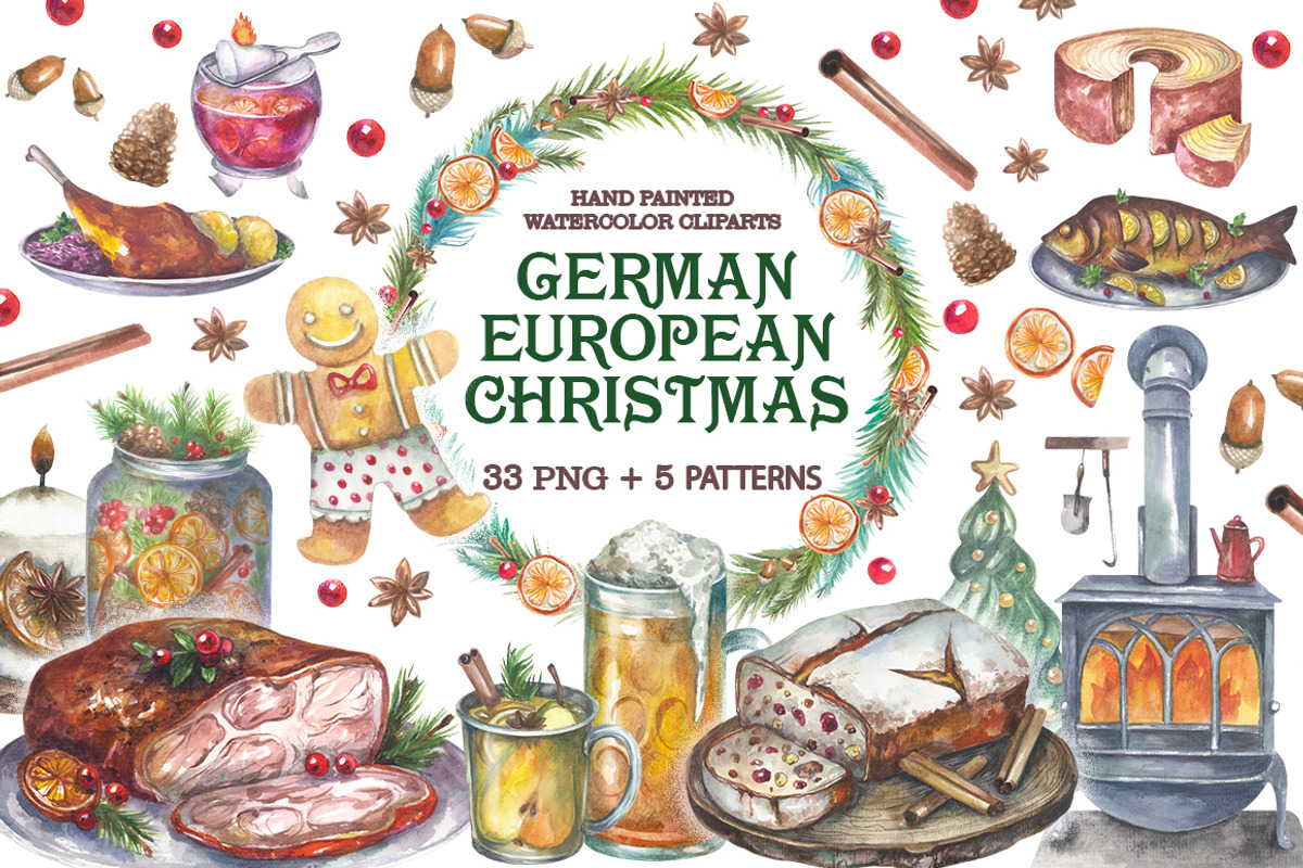 Germany European Christmas, an Illustration by FITALARTSNEDIGI (Photo 1 of 11)